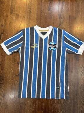 Gremio Retro Replicas football shirt 1983 embroidered Renato on sleeve Sz M